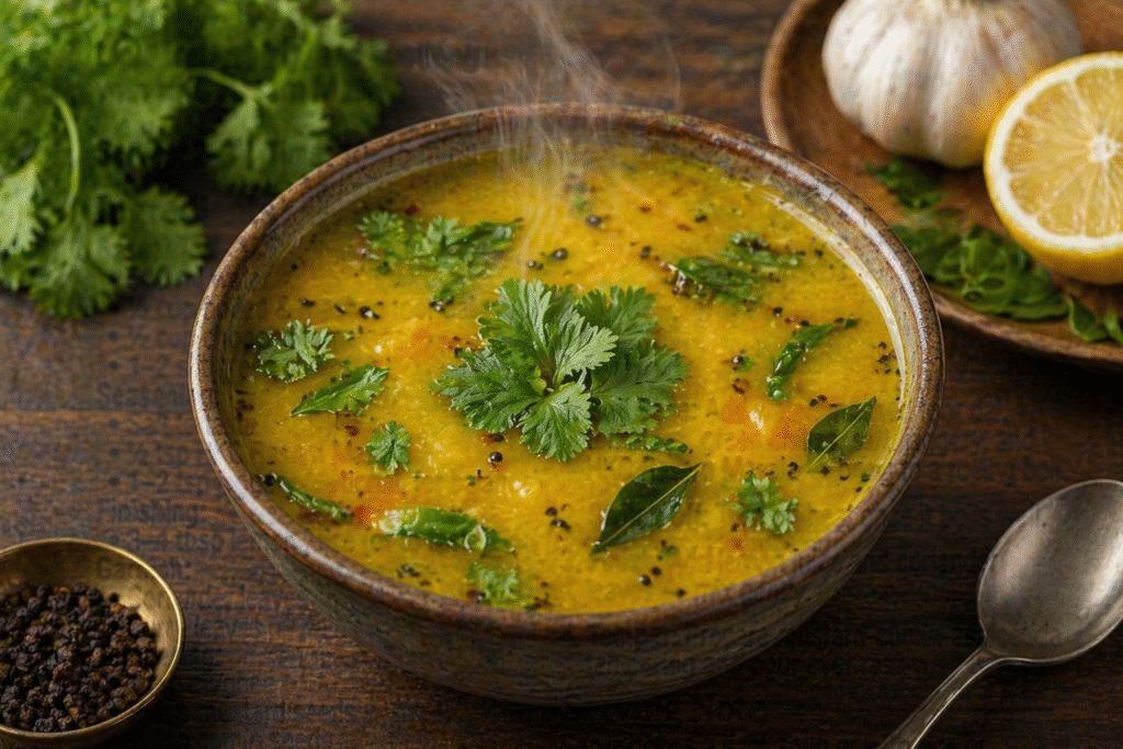 Lemon Rasam - Healthy Kitchen Co